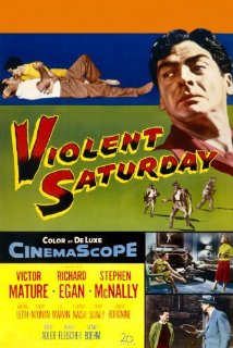   Violent Saturday (1955) DVD Releases