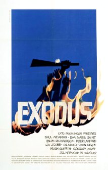 Paul Newman Starer Exodus Movie (1960) Release