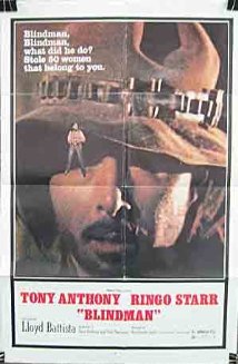 Tony Anthony Starer Blindman Movie (1971) Release